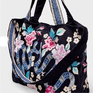 Johnny Was embroidered bag